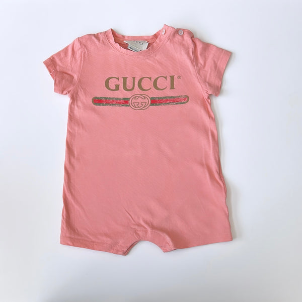 Gucci romper 6/9m