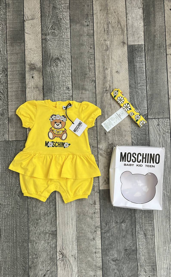 Moschino romper 3/6m