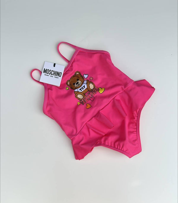 Moschino swimming costume 9/12, 12/18, 18/24