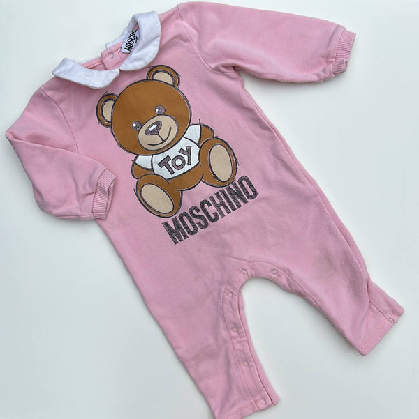 Moschino babygrow 6/9m