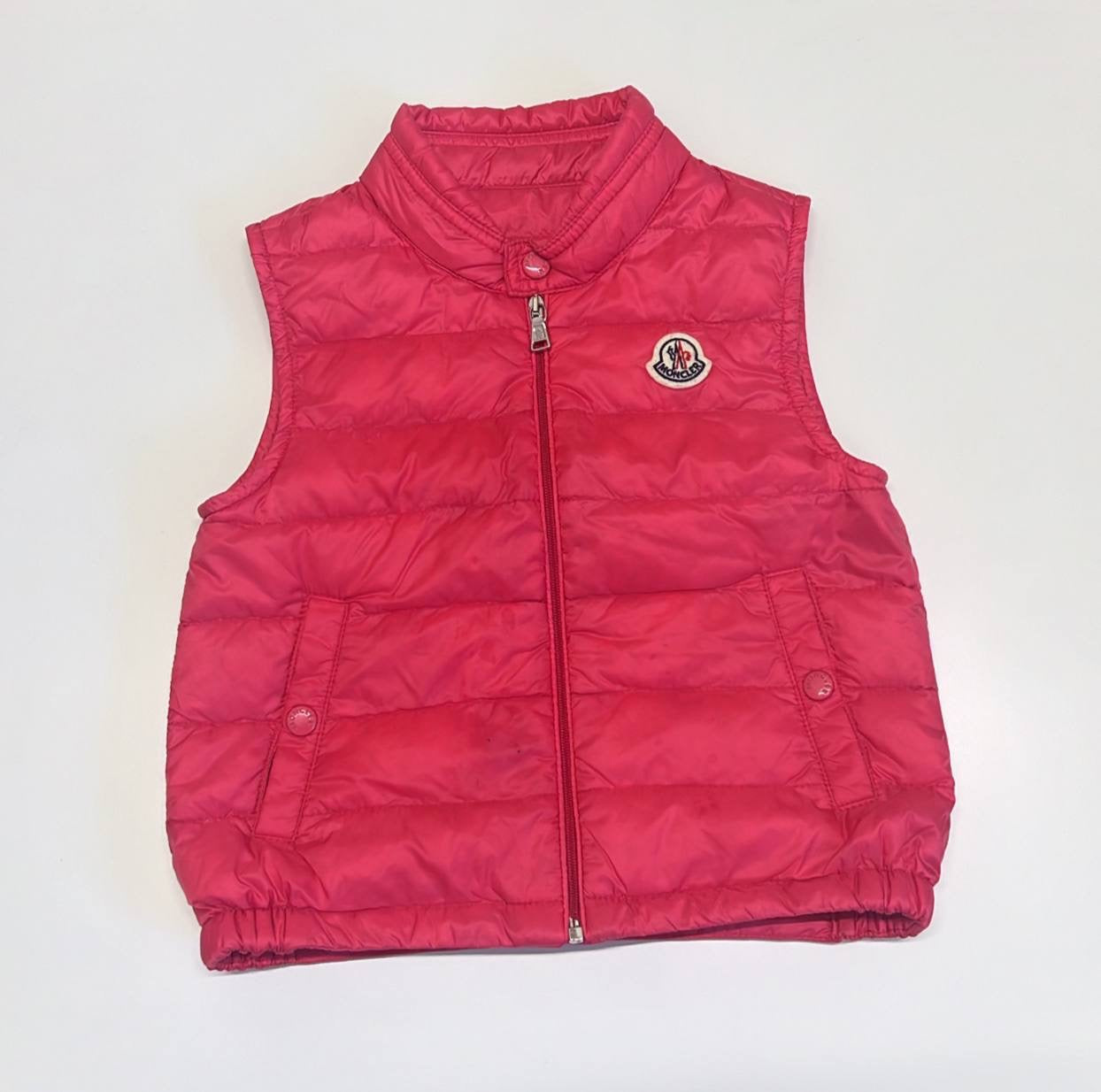 Moncler gilet age 2