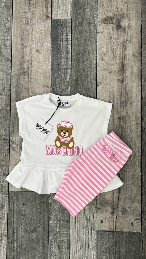 Moschino set 6/9m