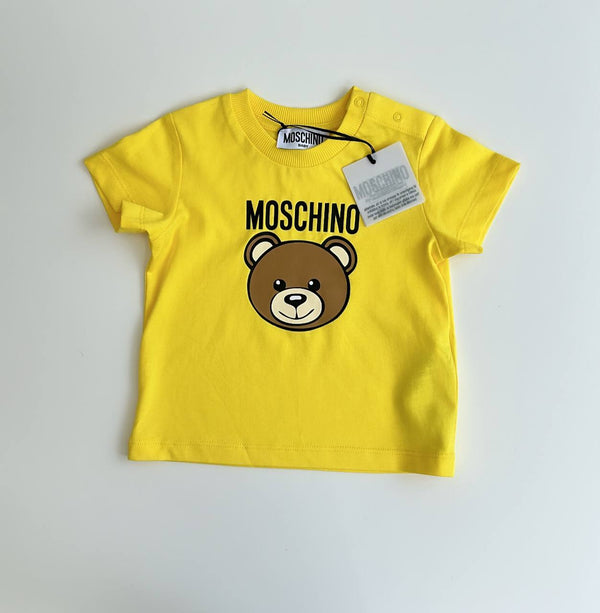 Moschino tee 9/12, 12/18, 18/24, age 2