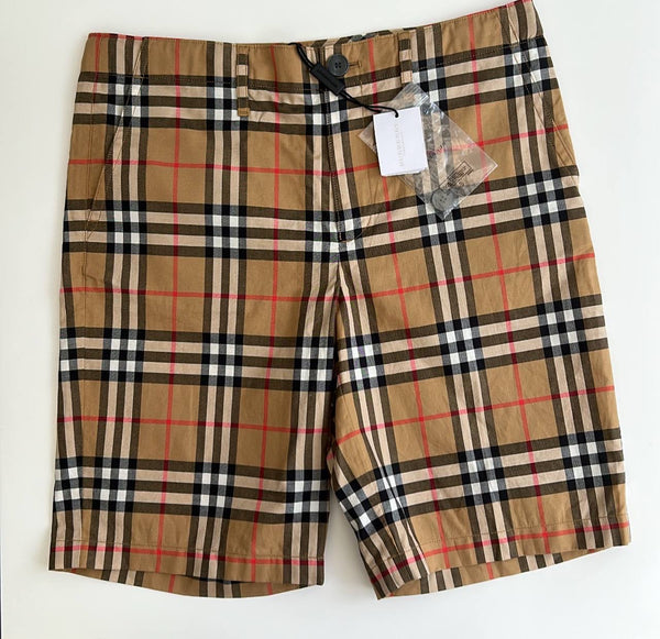 Burberry shorts age 12