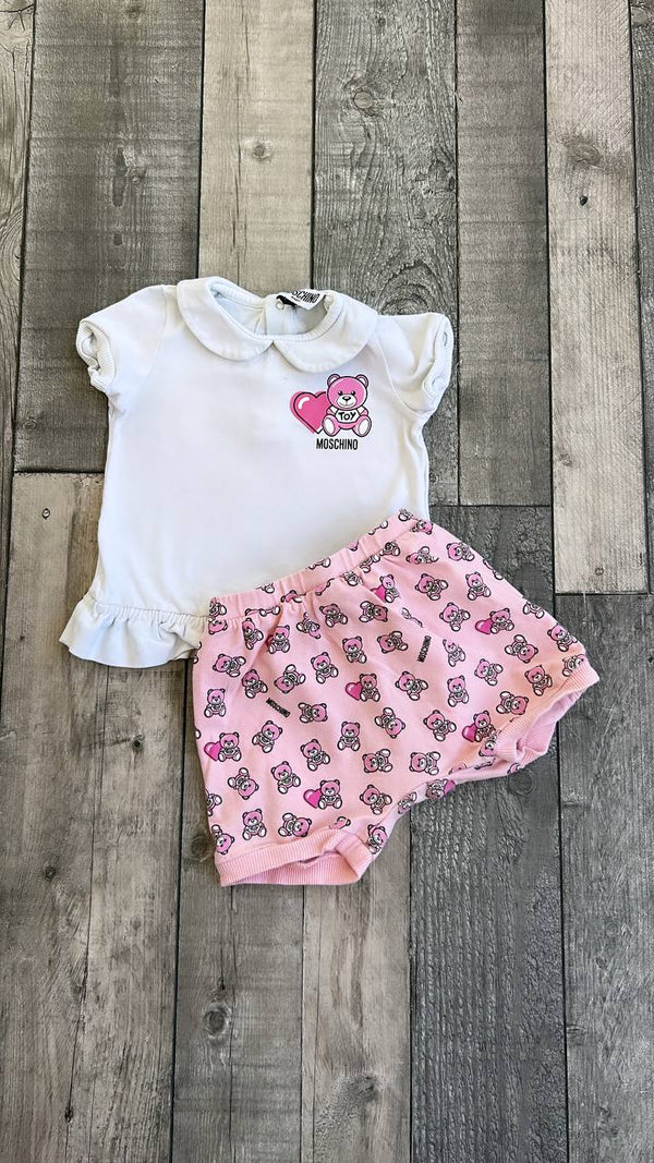 Moschino set 12-18m