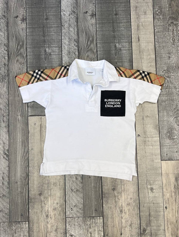 Burberry polo age 6