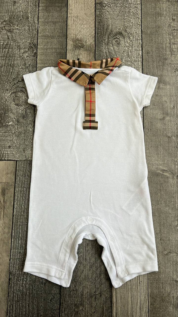 Burberry romper 6m