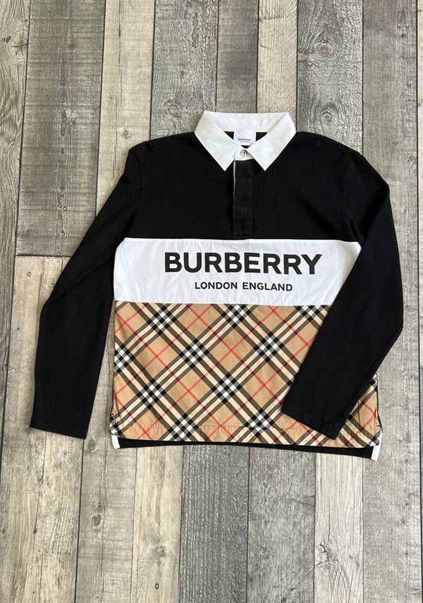 Burberry polo age 12